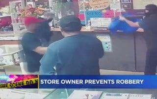 Armed Jewelry Store Owner Stops Robbery by Shooting At 3 Masked Gunmen in California