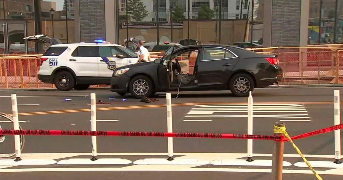 Armed Philadelphia Woman Defends Herself from Road Rage Lunatic