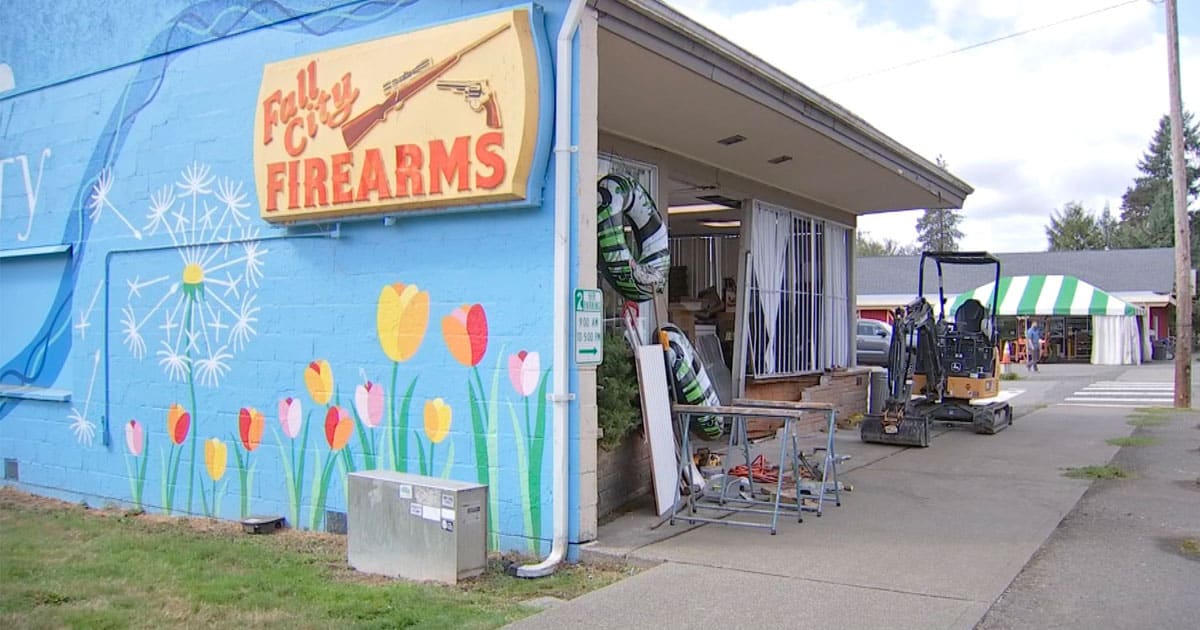 Fall City Gun Shop Owner Foils Early Morning Break-In